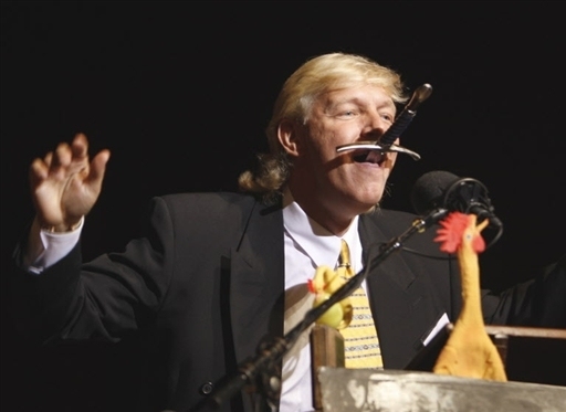 Dan Meyer gives a pointed acceptance speech (Click to listen to one minute acceptance speech)